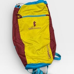 Cotopaxi Luzon 18L Del Día Drawstring Backpack – Multicolor Hiking Daypack